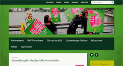 Desktop Screenshot of gruene-lichtenberg.de