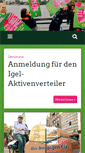 Mobile Screenshot of gruene-lichtenberg.de